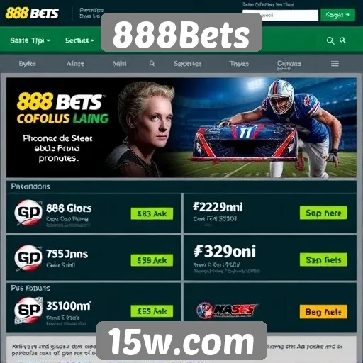 Promoções e bônus atraentes no 888Bets