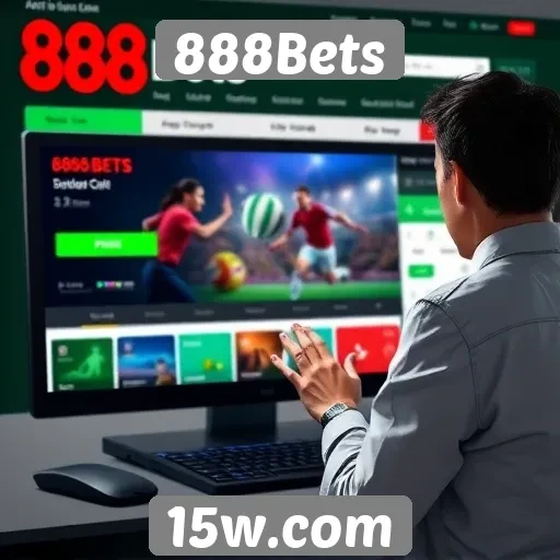 Experiência do usuário no site 888Bets é avaliada